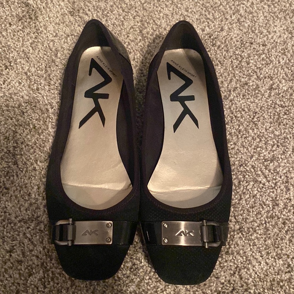 Sz 10 black flats